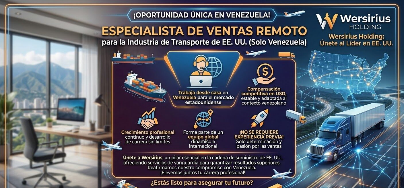 Especialista de Ventas Remoto