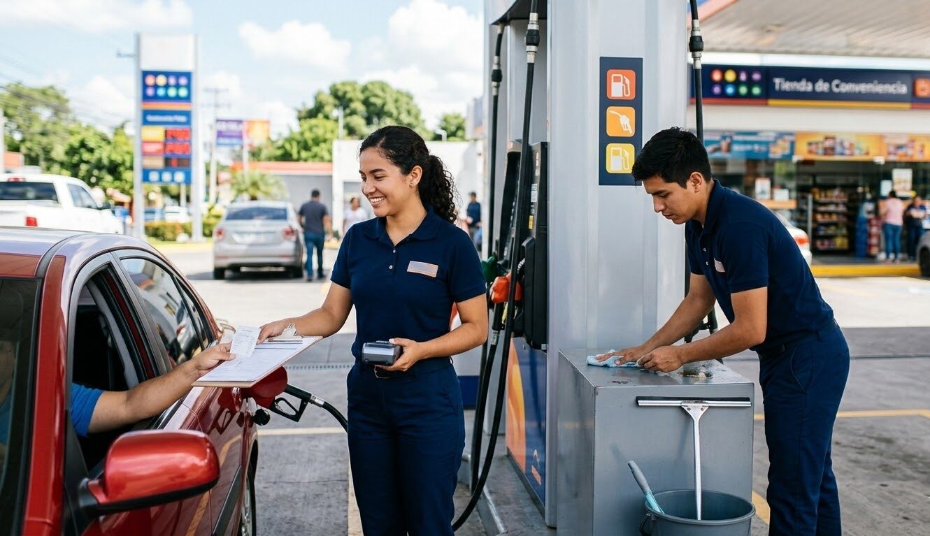Representante de Servicio Integral en Estaciones de Energía